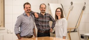 Team Leibacher Biber-Manufaktur Geschwister Claudio, Petra, Silvan Leibacher